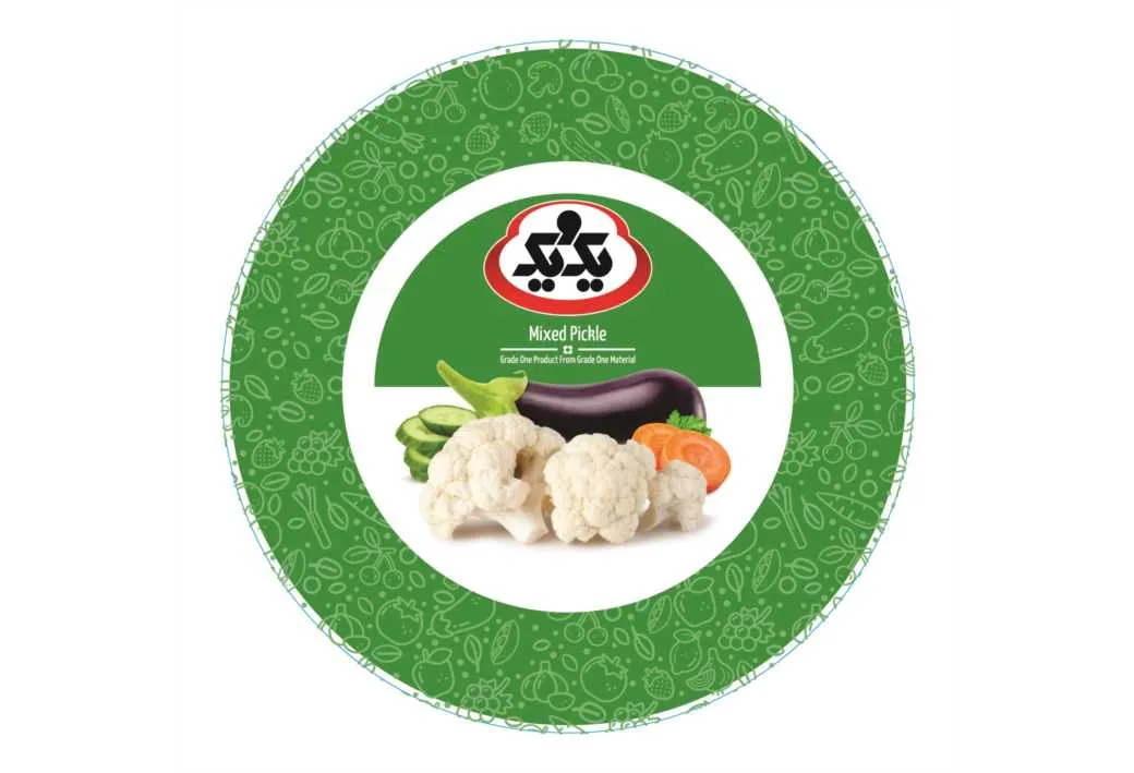یک و یک Mixed Pickle - Grade One Product FromGrade One Material