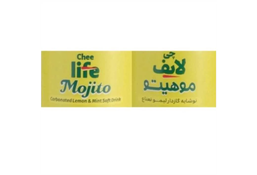 چی لایف موهیتو نوشابه گازدار لیمو نعناع Chee life Mojito Carbonated Lemon & Mint Soft Drink