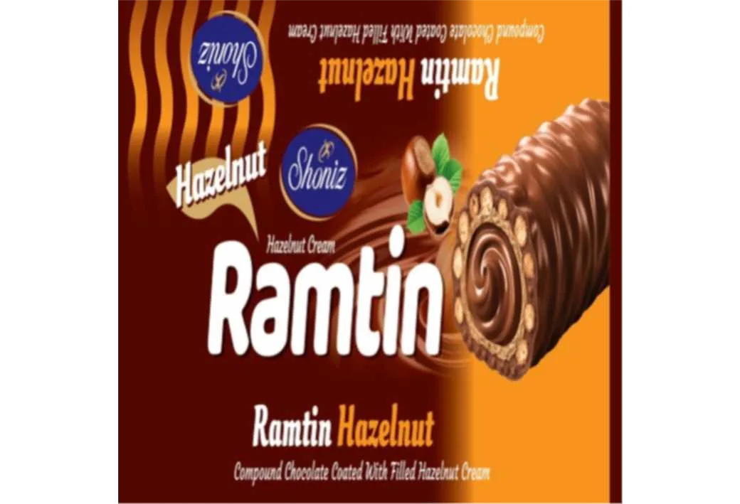 Shoniz- Ramtin Hazelnut Cream Compound Chocolate Coated With filled Hazelnut Cream-