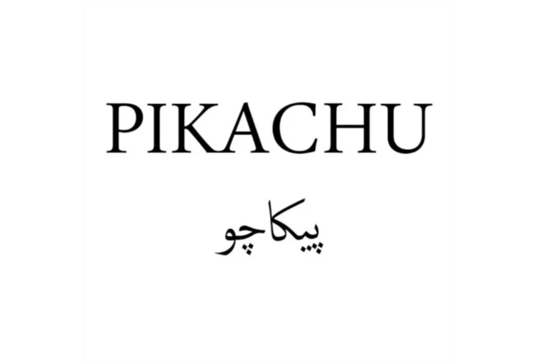 پیکاچو PIKACHU