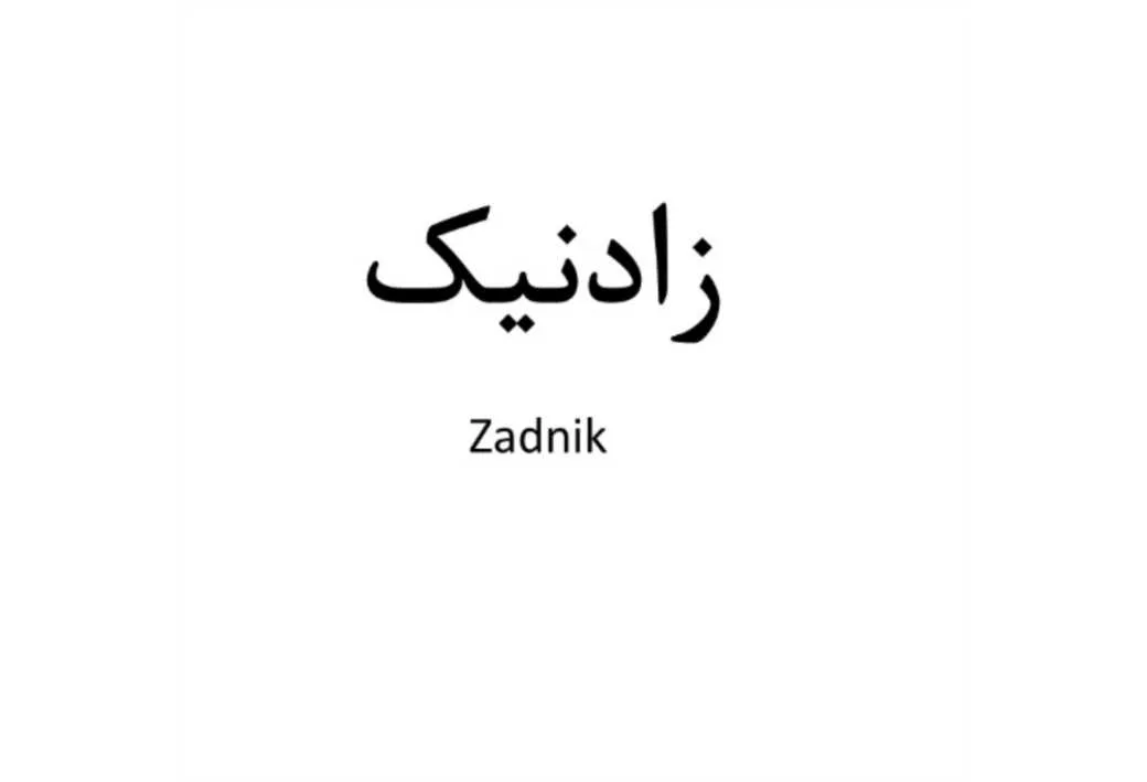 زادنیک Zadnik